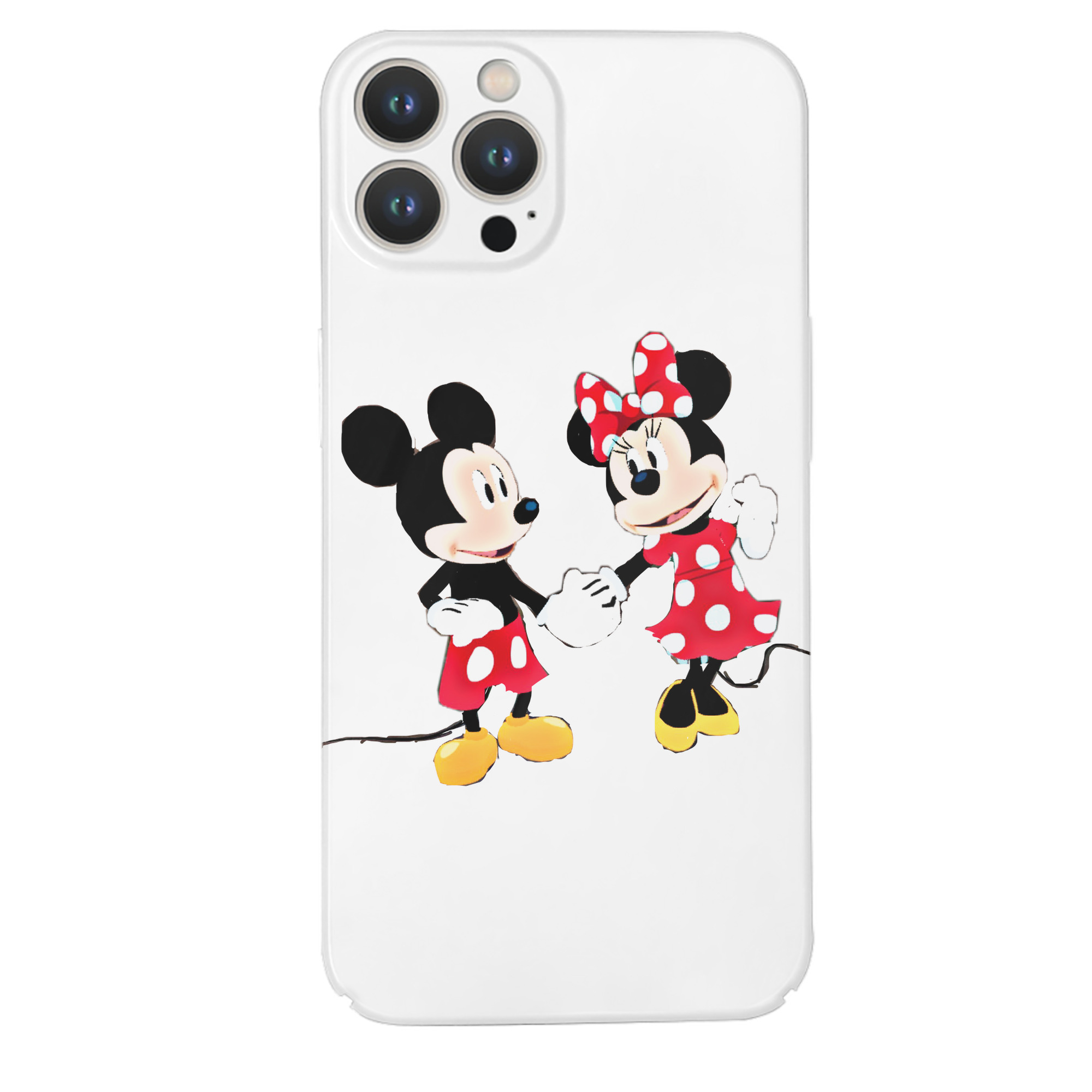 （画像用） ミッキーマウス Mickey Mouse 【iPhone 14シリーズ対応】ハードケース